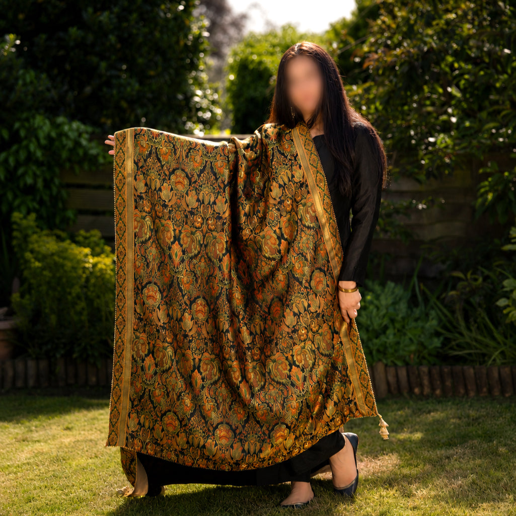 Zar-e-Sultan Kimkhab Shawl image 0