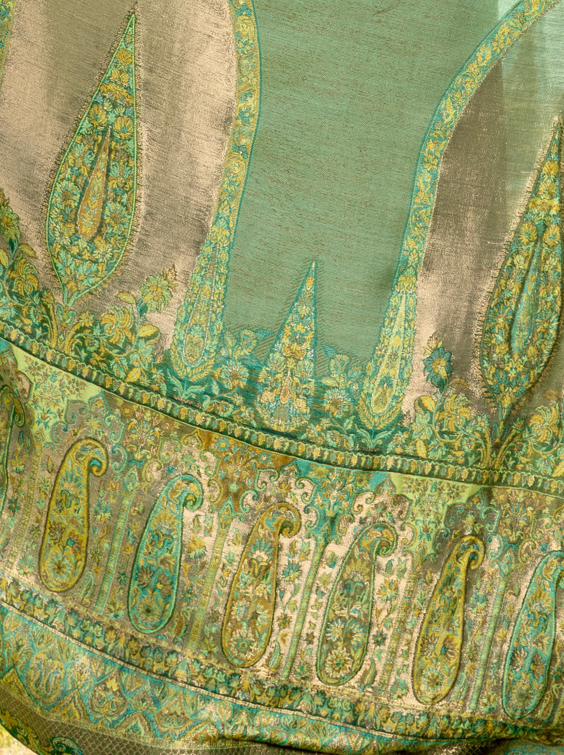 Mehr-e-Zareen Moonlight Kani Shawl, image 4