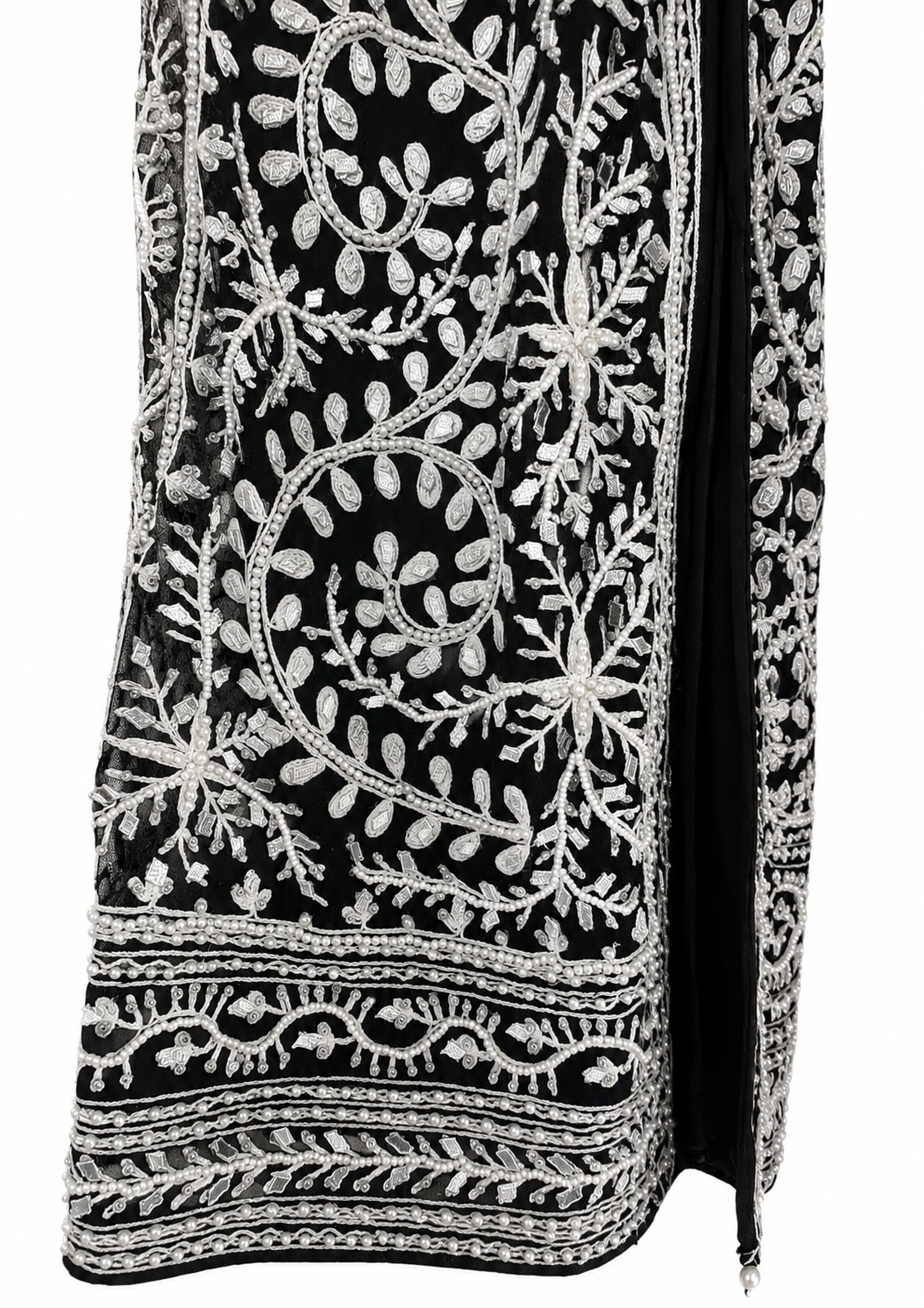 Noir-e-Zar Luxury Embellished Net Suit