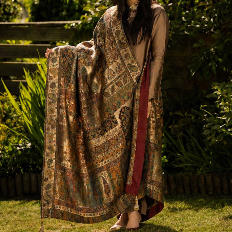 Noor-e-Royale Heritage Luxe Shawl image 0