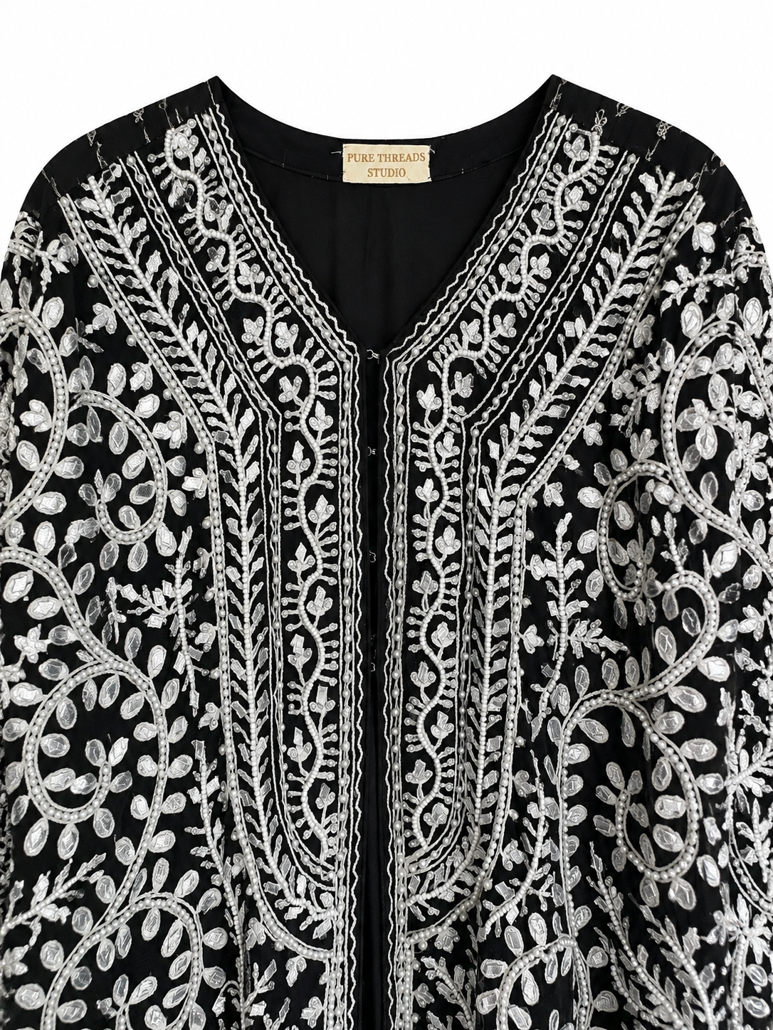 Noir-e-Zar Luxury Embellished Net Suit