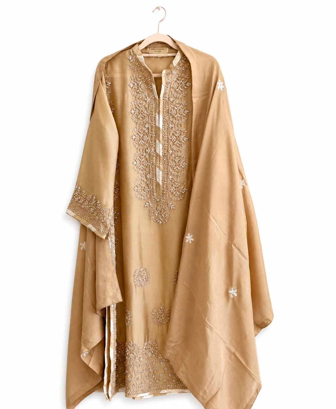 Pure Sheesha Silk Suit