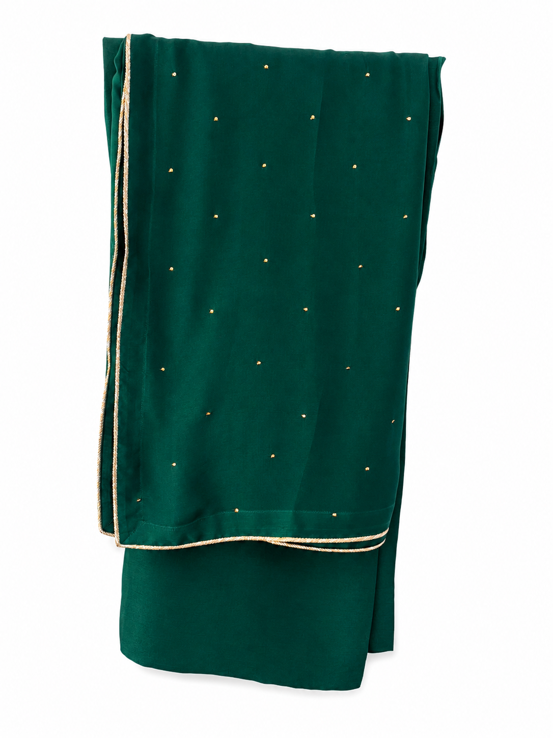 Emerald Green Pure Sheesha Slik Suit