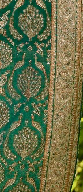 Zumurrud-e-Zari Kani Stole image 5