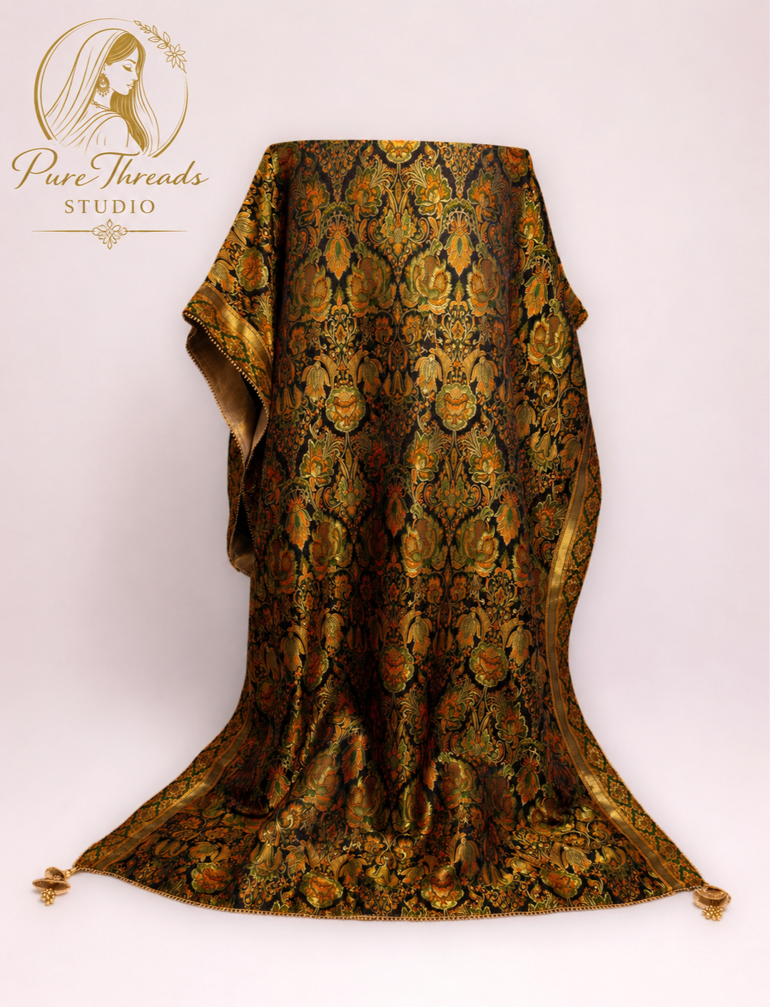 Zar-e-Sultan Kimkhab Shawl image 2