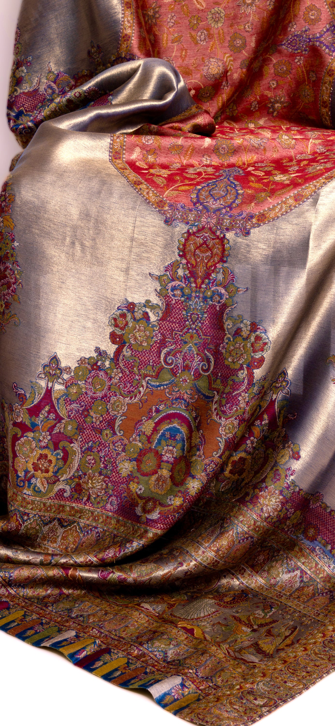Mehr-e-Naz Moonlight Kani Shawl image 5