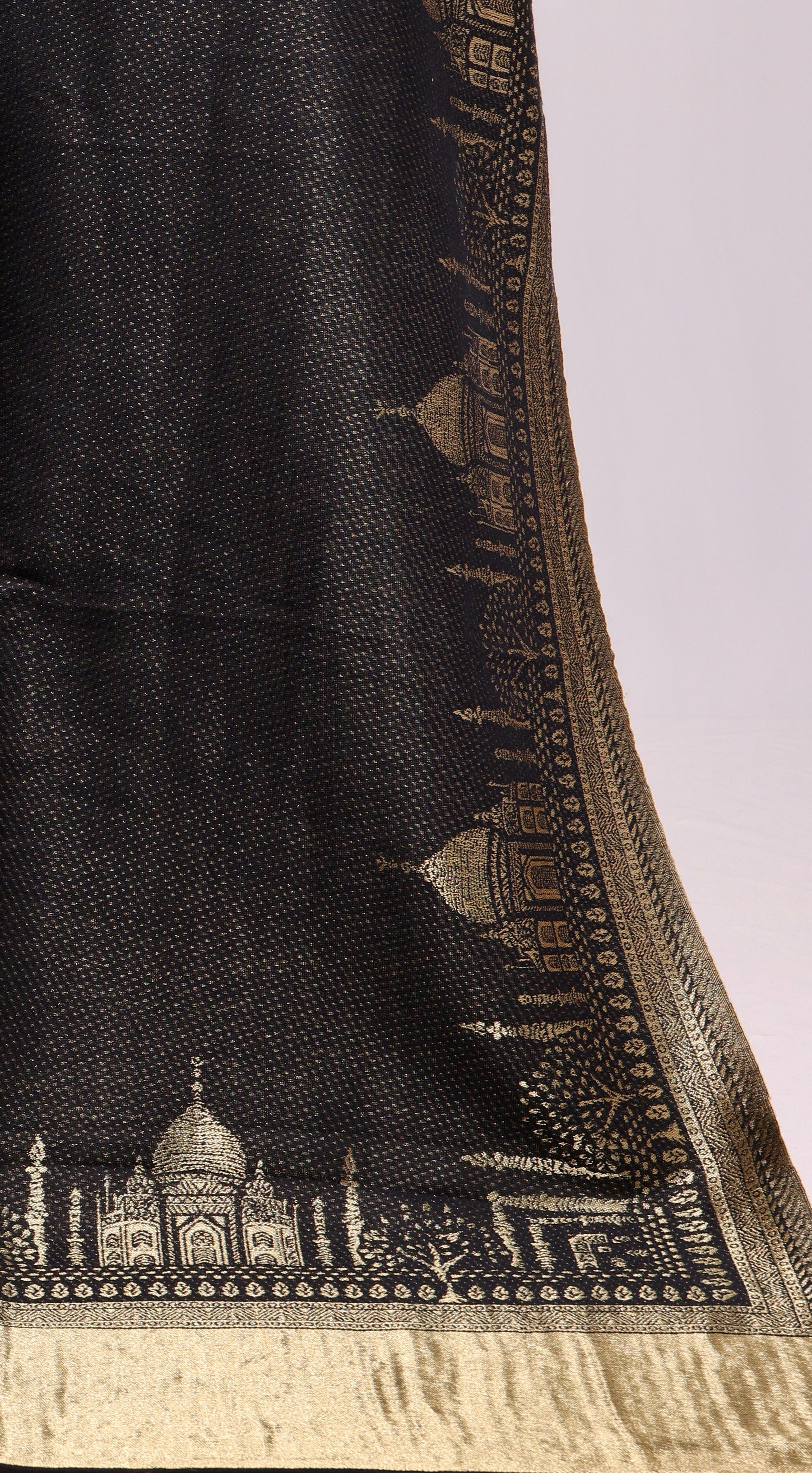 Siyah Noor Reversible Moonlight Kani Stole image 3