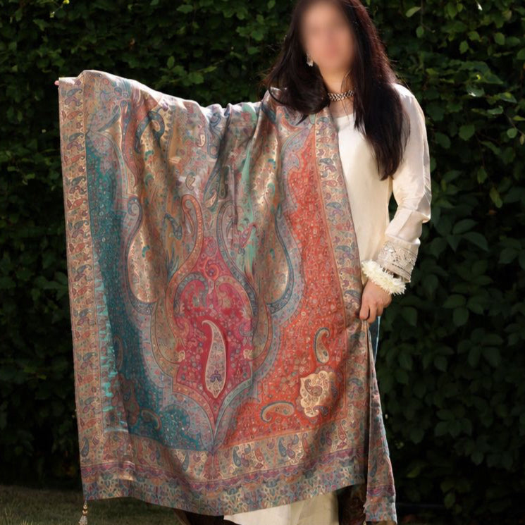 Noor-e-Paisley Heritage Shawl image 0