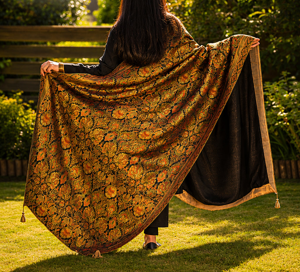 Zar-e-Sultan Kimkhab Shawl image 1
