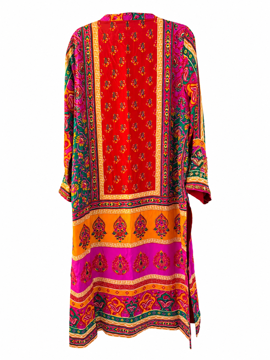 Zarmina Rouge Embroidered Suit