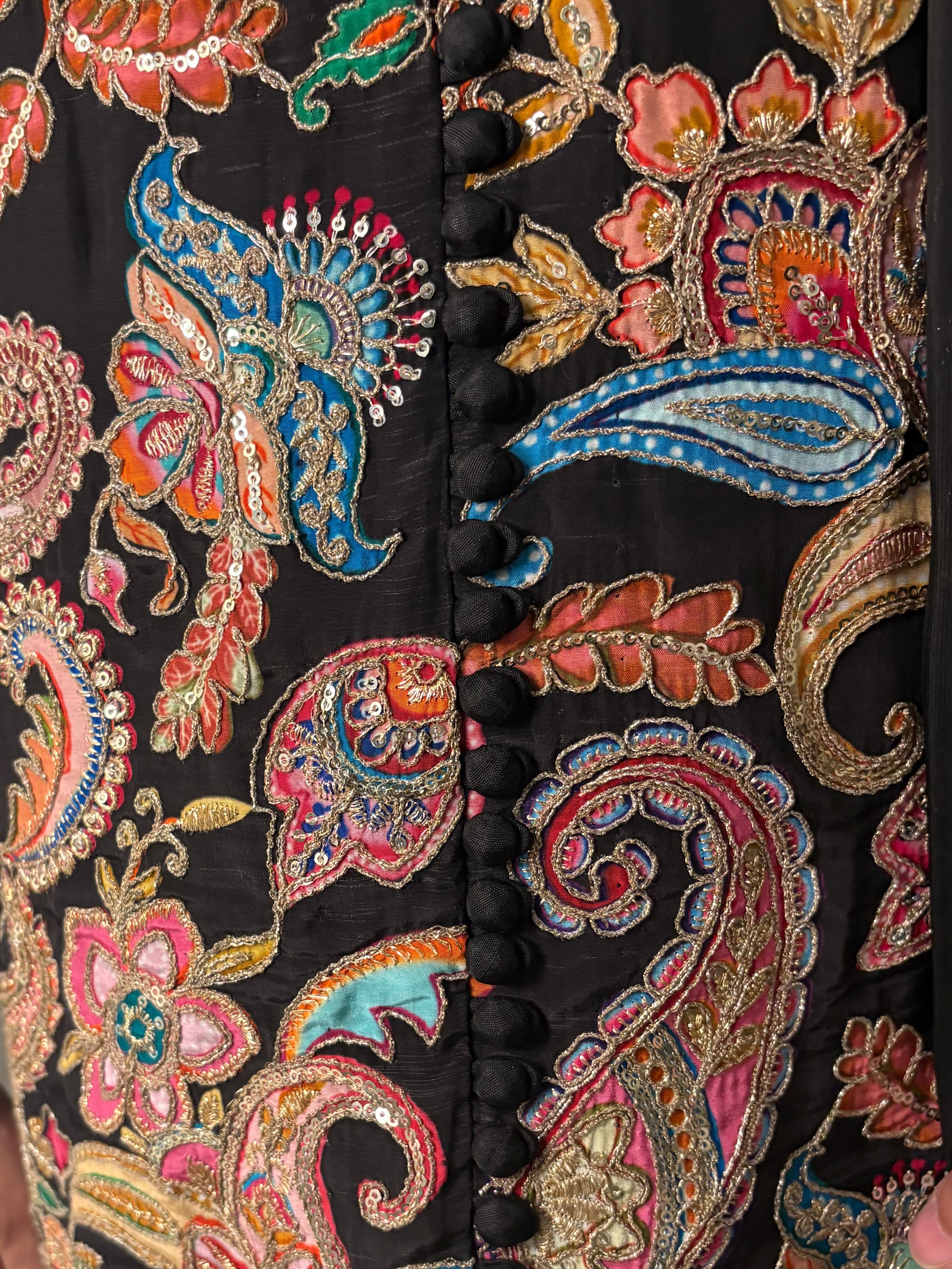 Black Premium Silk Suit