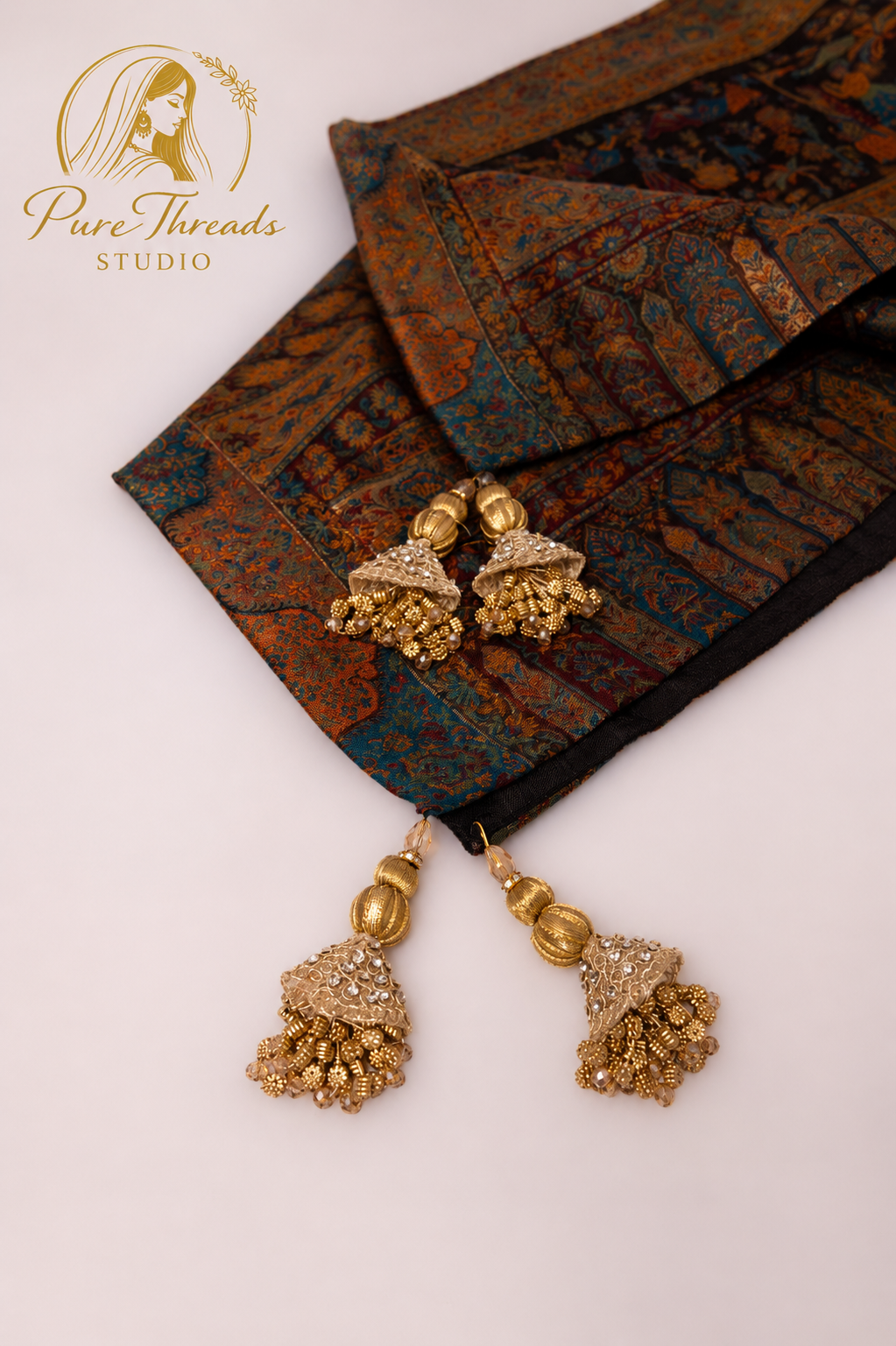 Raja-Rani Noor Moonlight Kani Shawl image 3