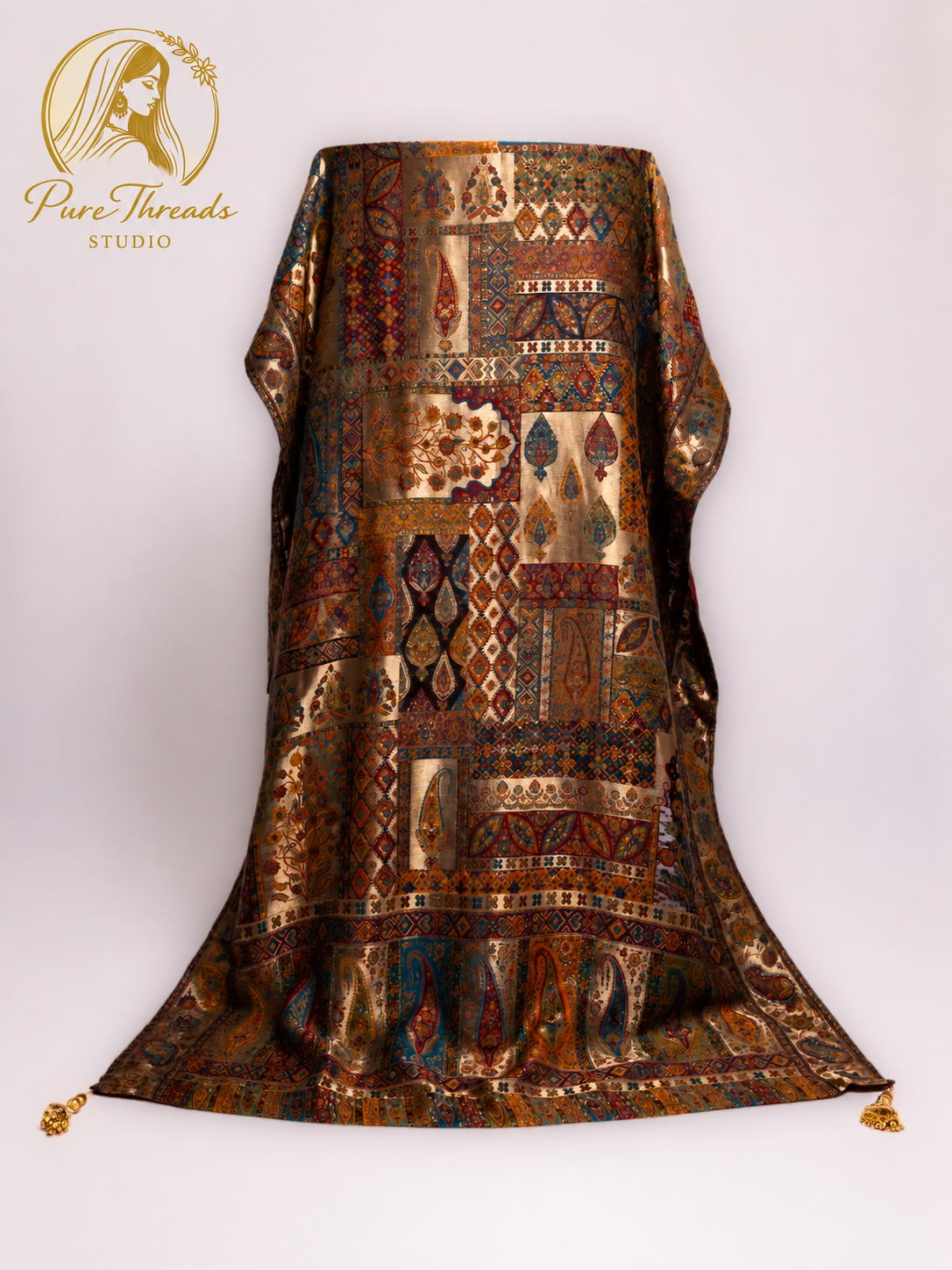 Noor-e-Royale Heritage Luxe Shawl image 2