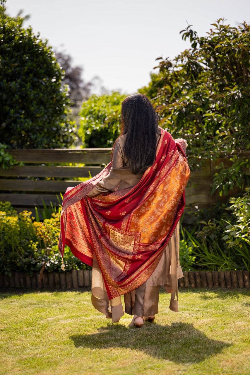 Shams-e-Noor Heritage Shawl image 3