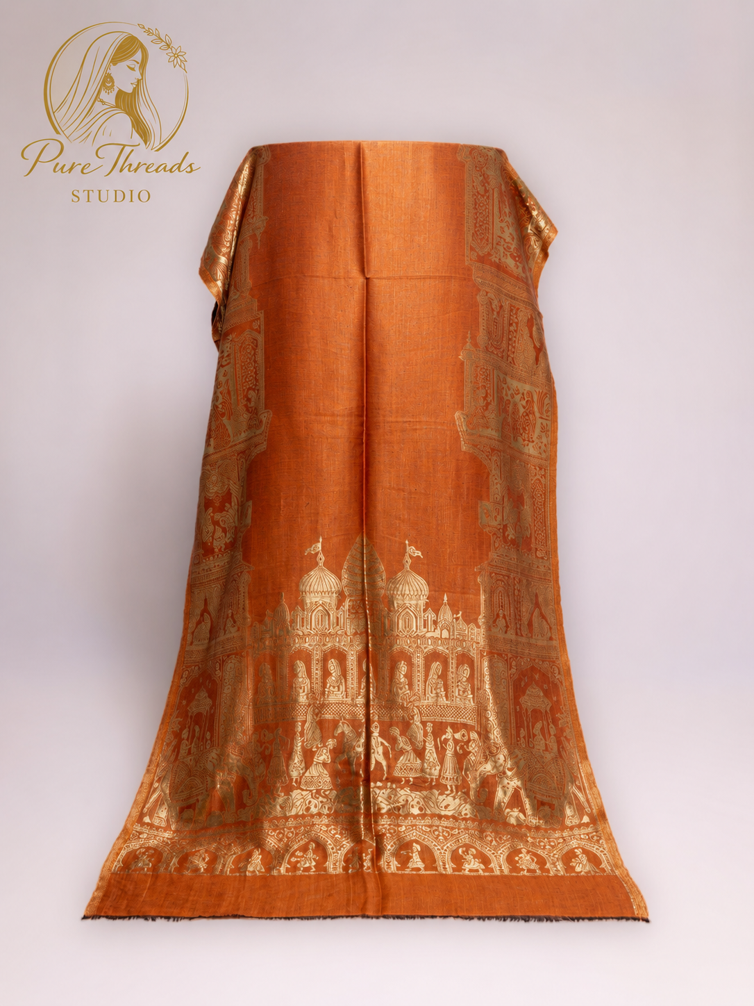 Zar-e-Aftab Reversible Kani Stole image 2