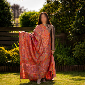 Gulnaar-e-Noor Moonlight Kani Shawl image 0