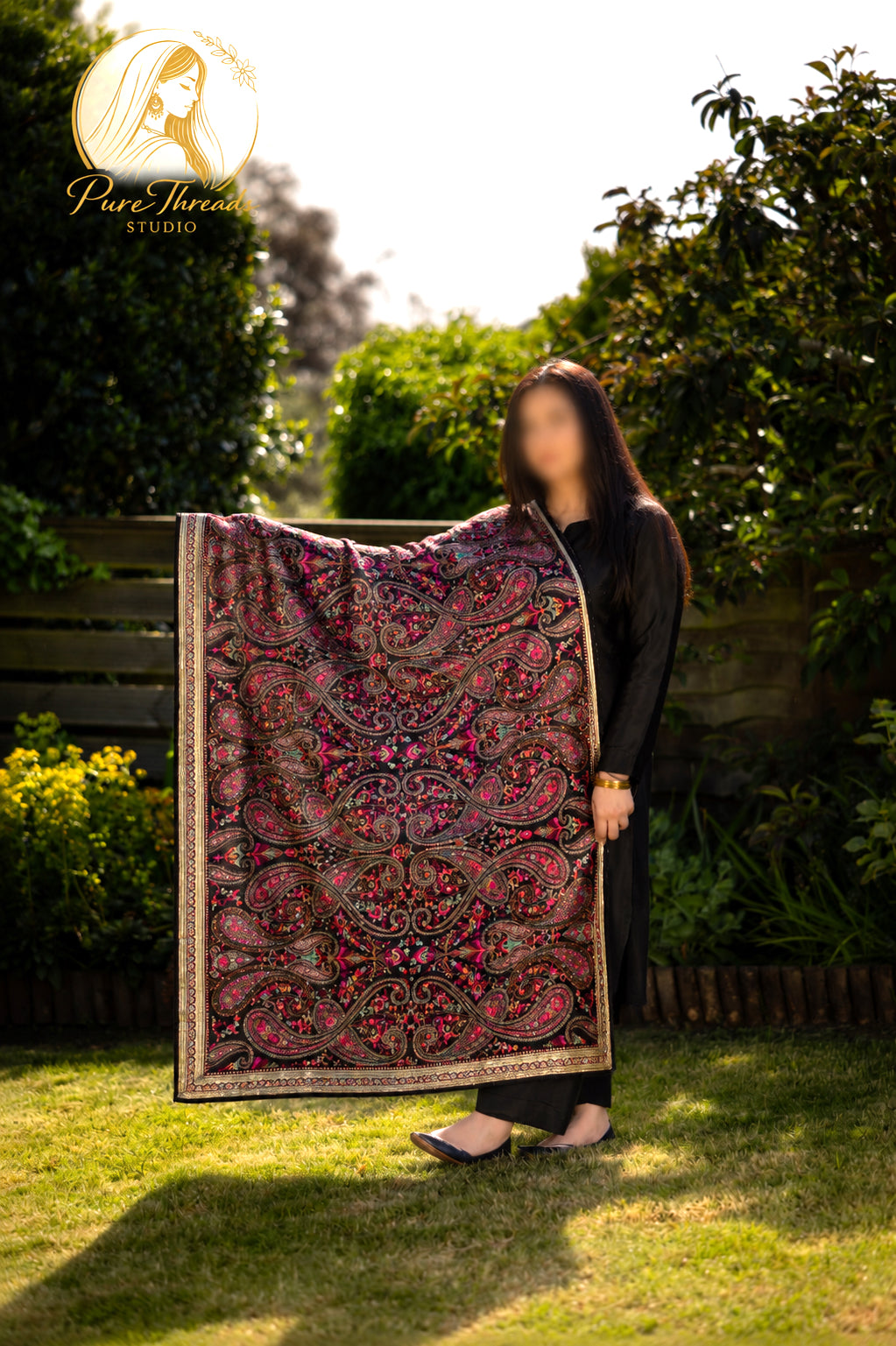 Mehr-e-Kalamkar Dupatta image 3