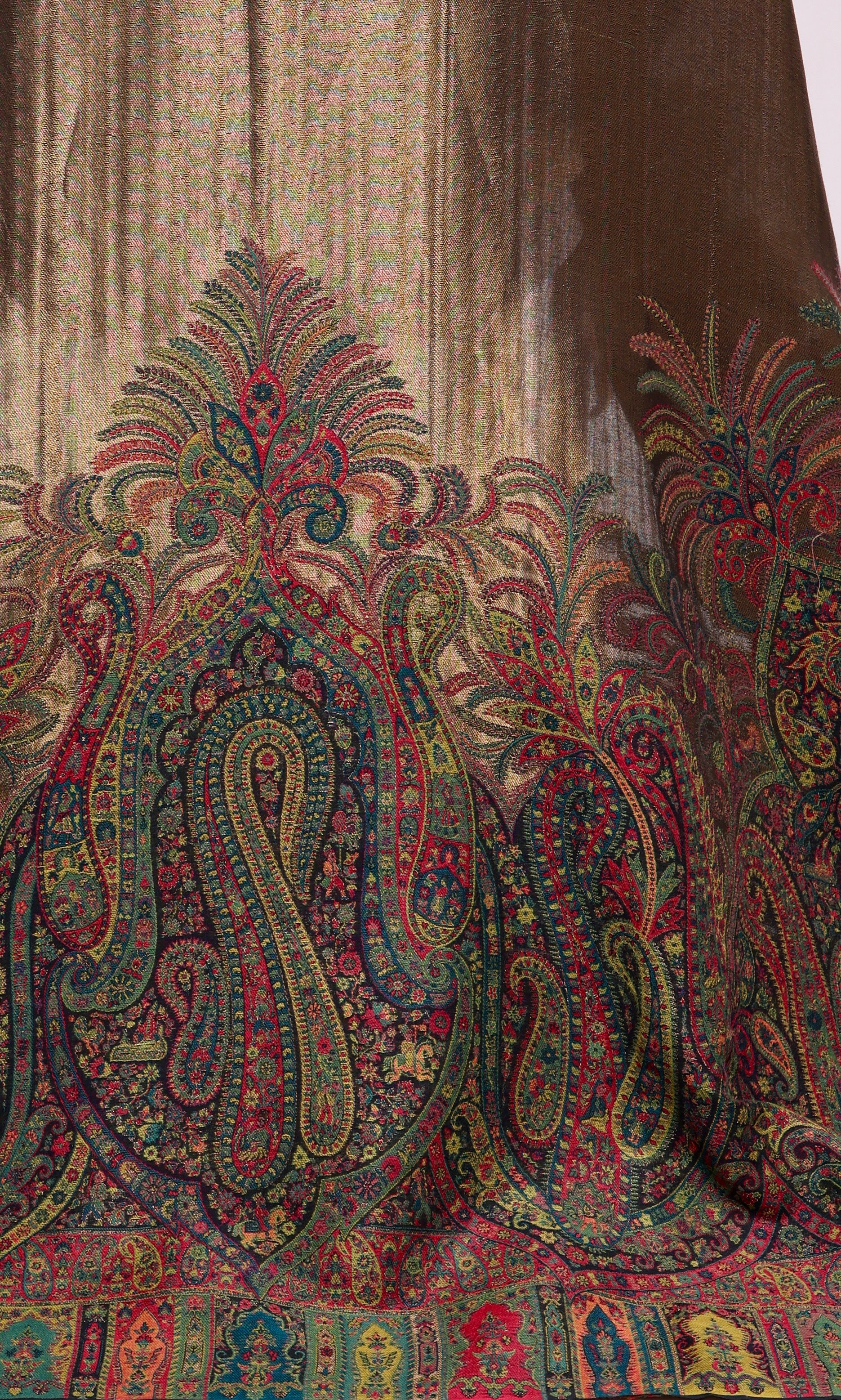 Mehr-e-Shaam Pashmina Kani Shawl image 3