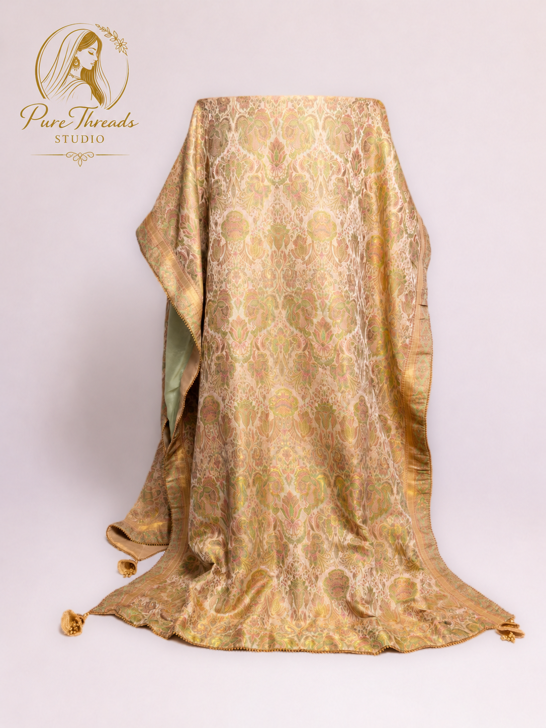 Zarbaft Royale Kimkhab Shawl image 2